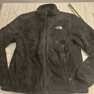The North Face Jacket Womens Medium Black Long Sleeves Zipper Pockets